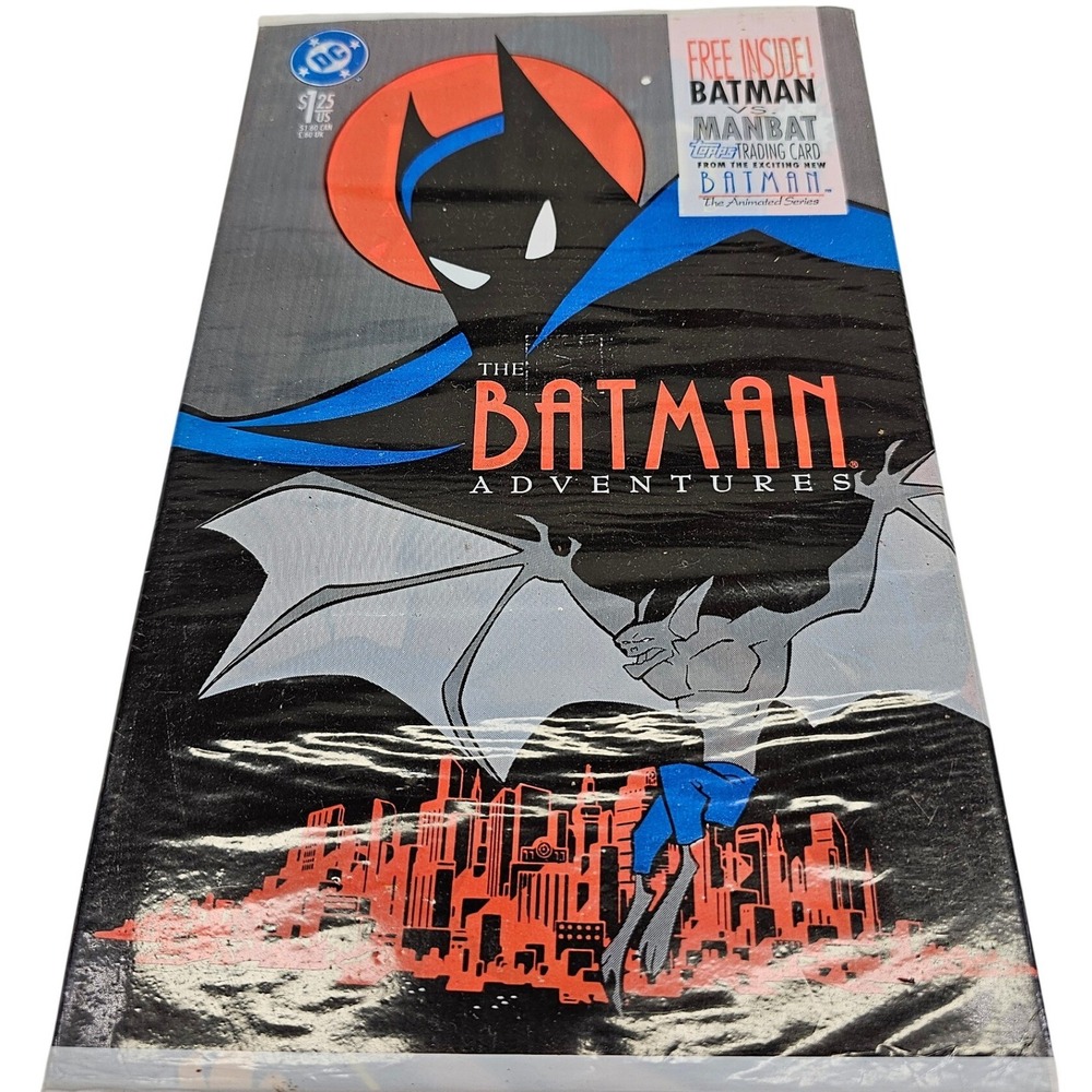 DC Comics Batman Adventures 7 Kids OS Multicolor Good Subscription‎ Polybag Card